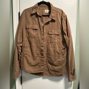 Flint and Tinder Bedford Camp Shirt in Hickory size Large